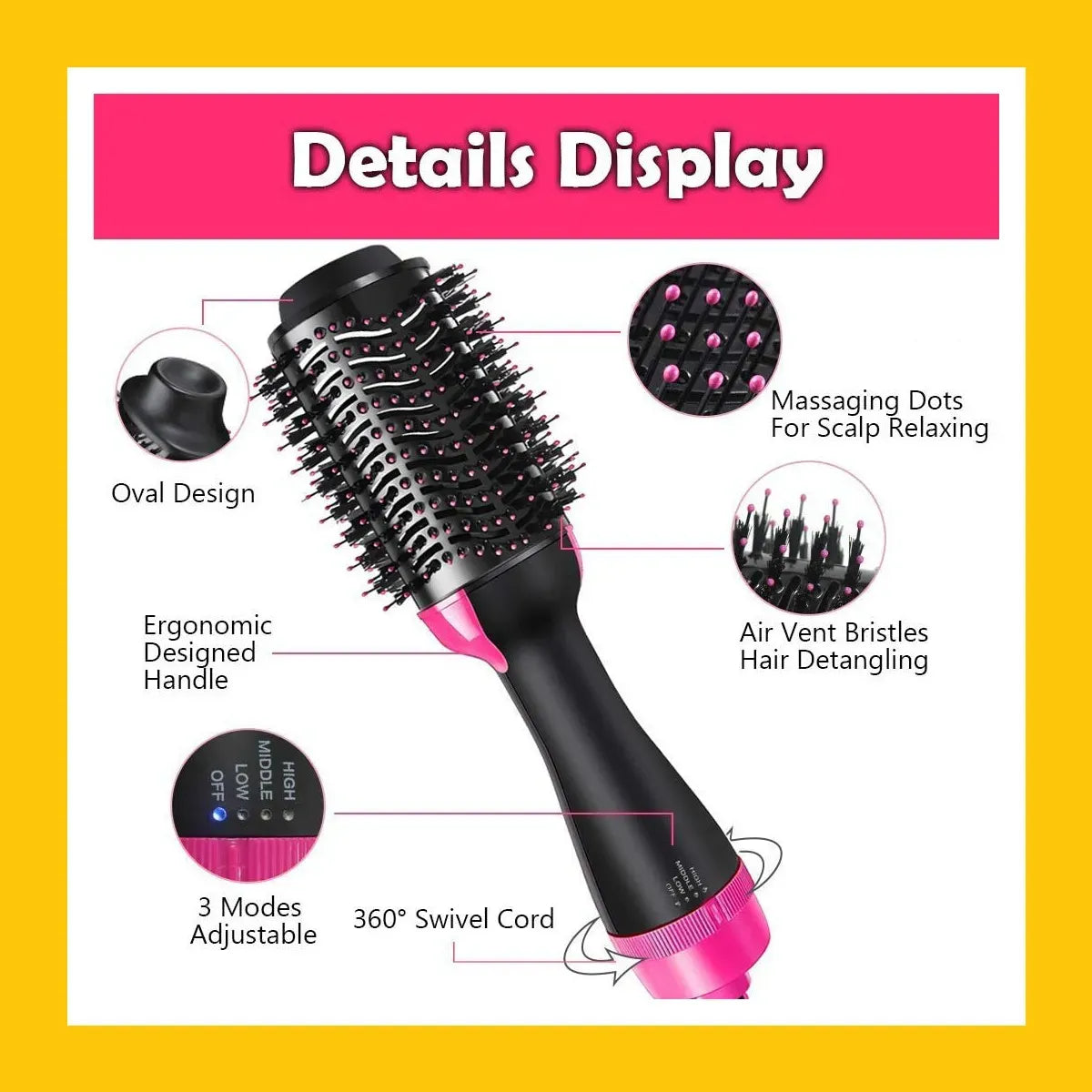 4 in 1 Hot Hair Dryer