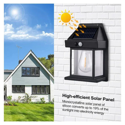 Outdoor Solar Wall Light- Waterproof